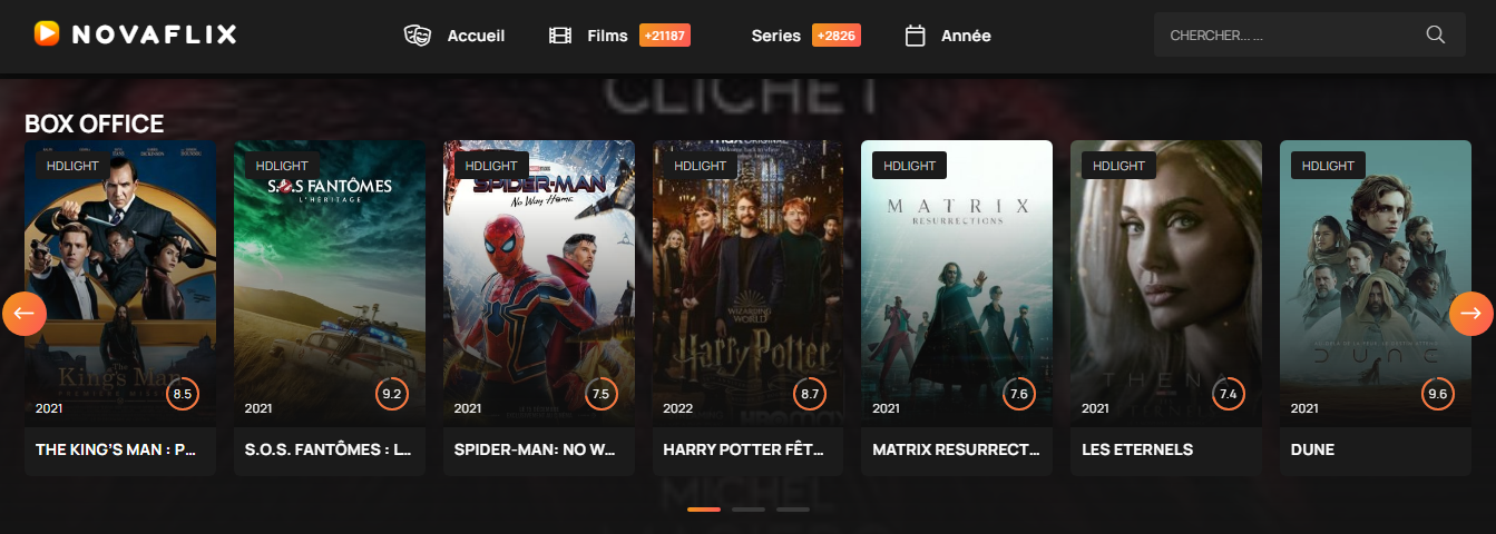 novaflix site comme netflix mais gratuit